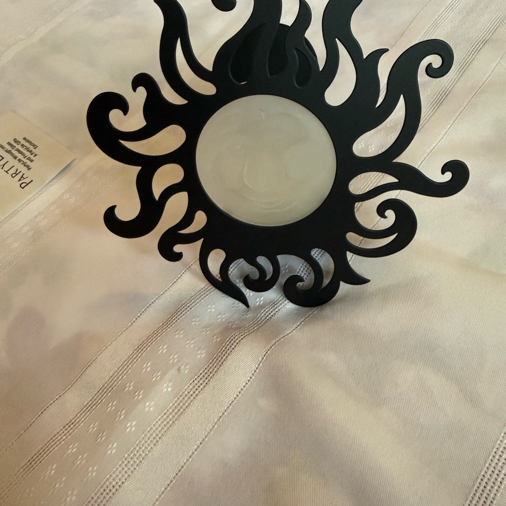 PartyLite Black  Sunbeam Sconce